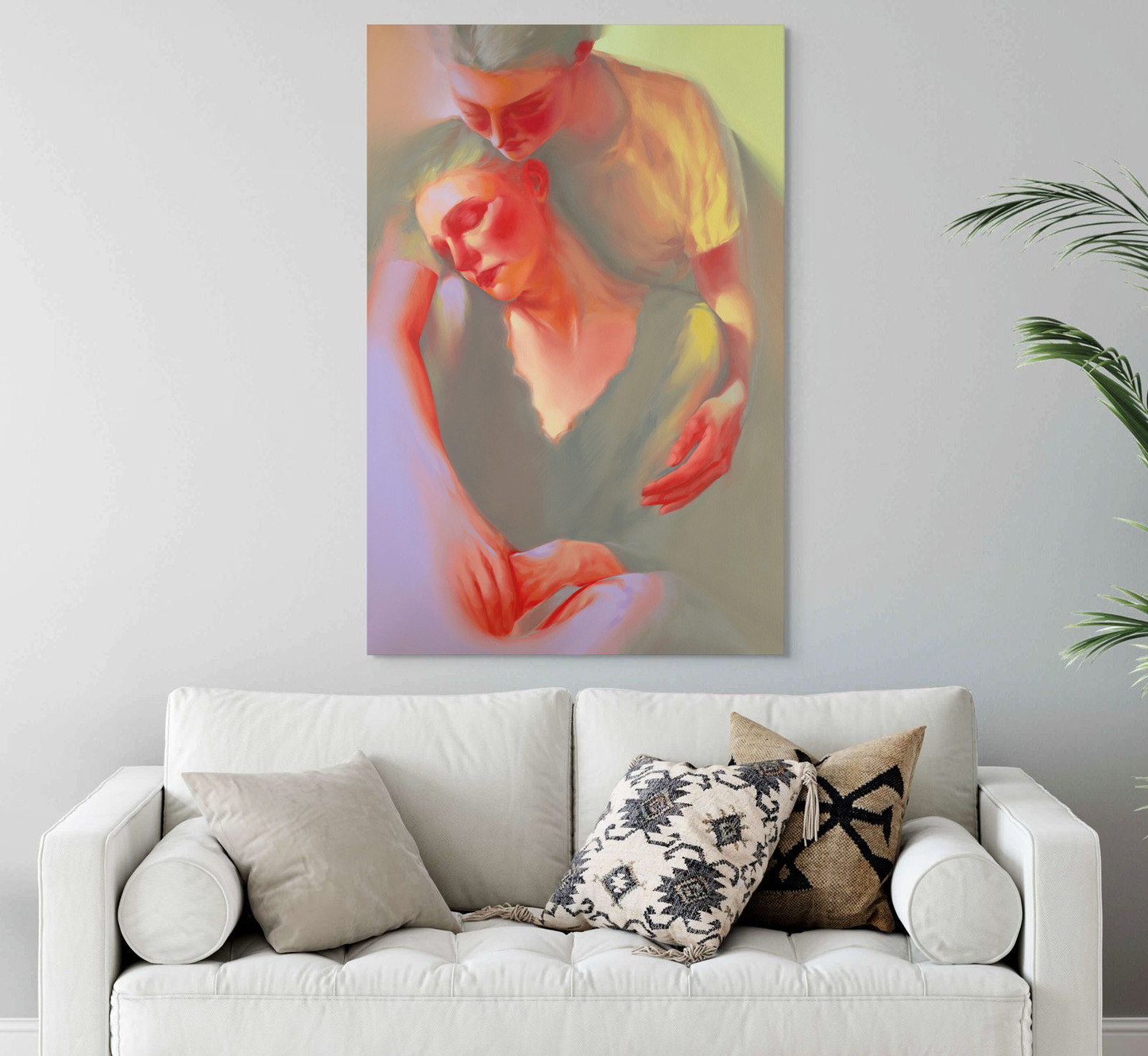 "WARMTH" ORIGINAL CANVAS