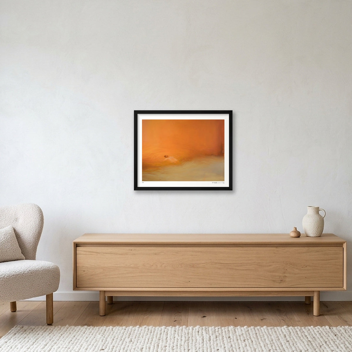 AFLOAT — 50×40cm, 20×16" Black Frame