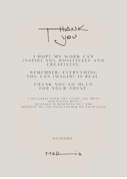 Linger - second edition — A letter from the artist