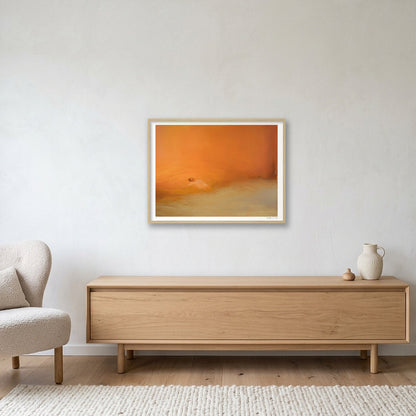 AFLOAT — 80×60cm, 31×24" Oak Frame
