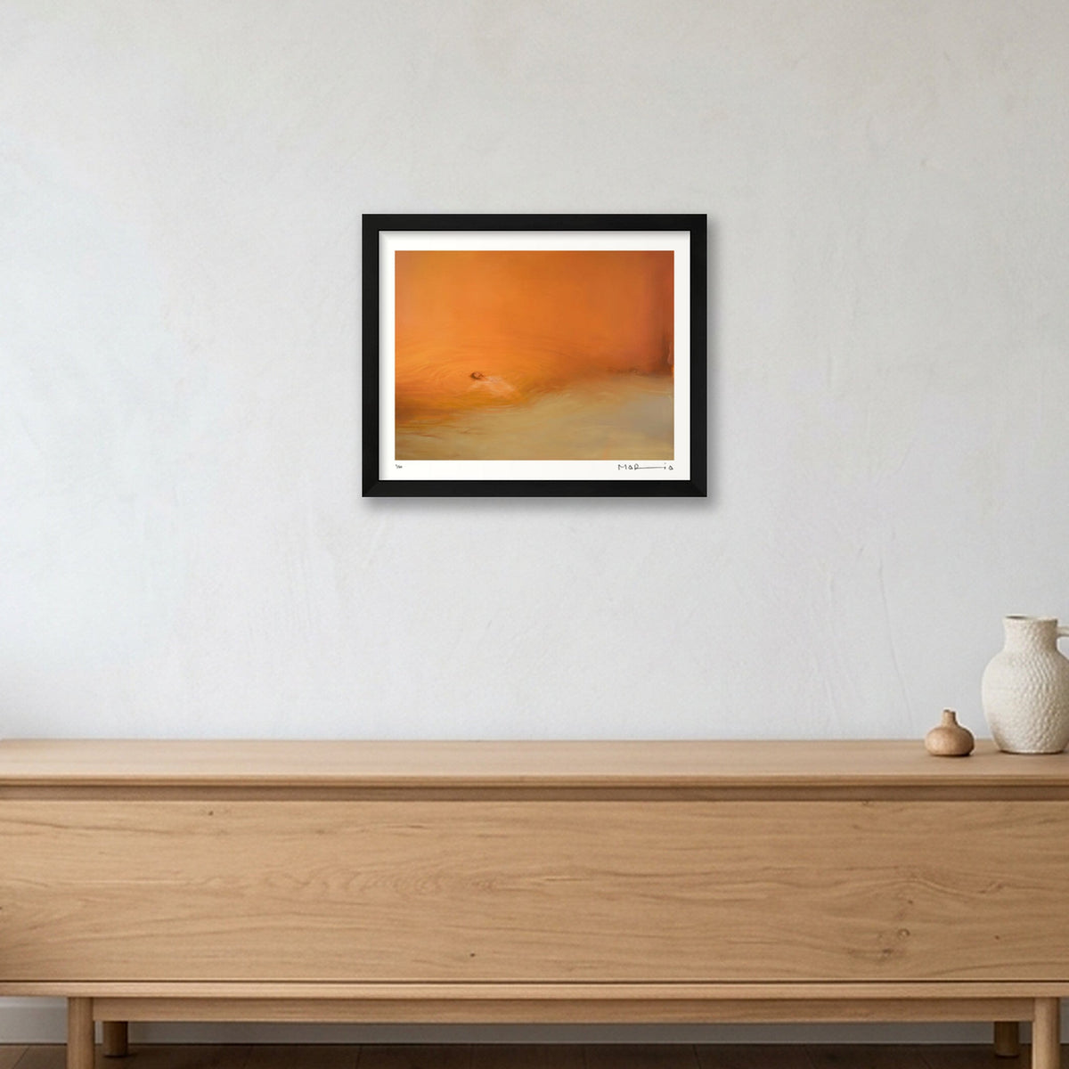 AFLOAT — 35×28cm, 14×11" Black Frame