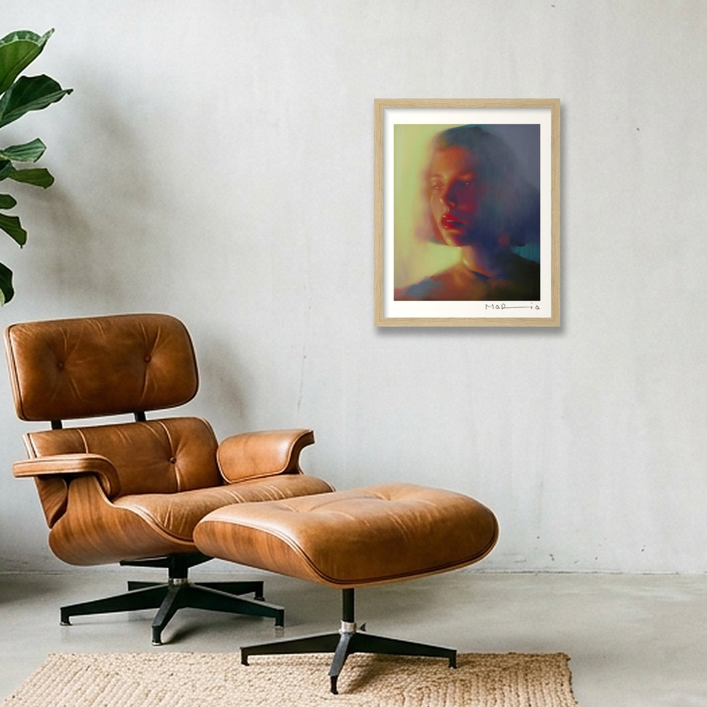 Linger - second edition — 28×35cm, 11×14" Oak Frame