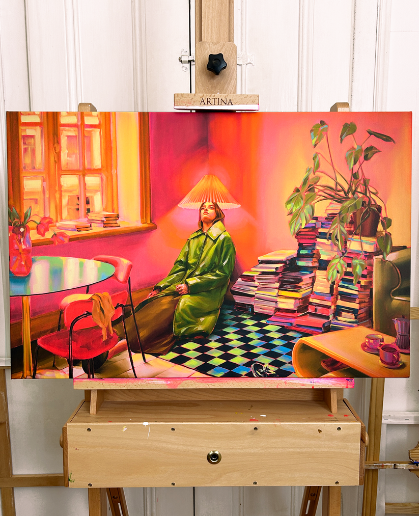 "LIVING" REPLICA CANVAS MARIA GUIMARÃES